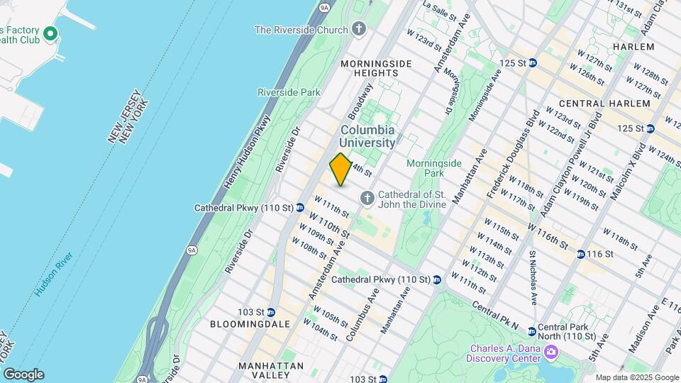 Morningside Heights Map and Location Details