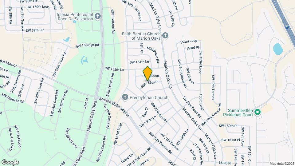 2608 SW 156th Pl Map and Location Details