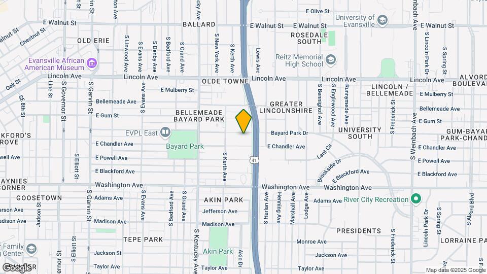 1133 Bayard Park Dr-Unit -Apartment A Map and Location Details