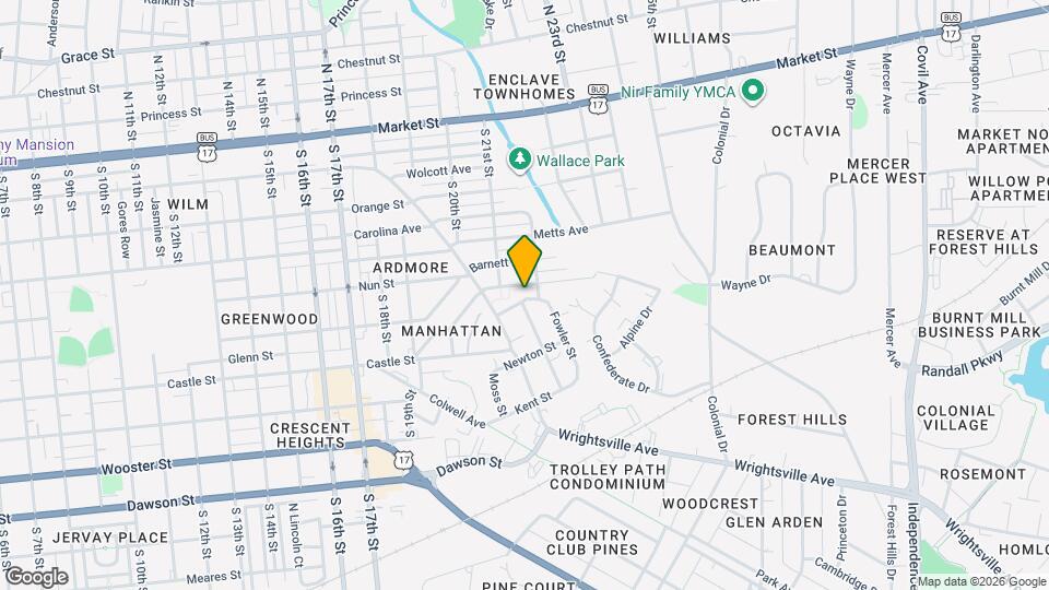 2101 Delgado St Map and Location Details