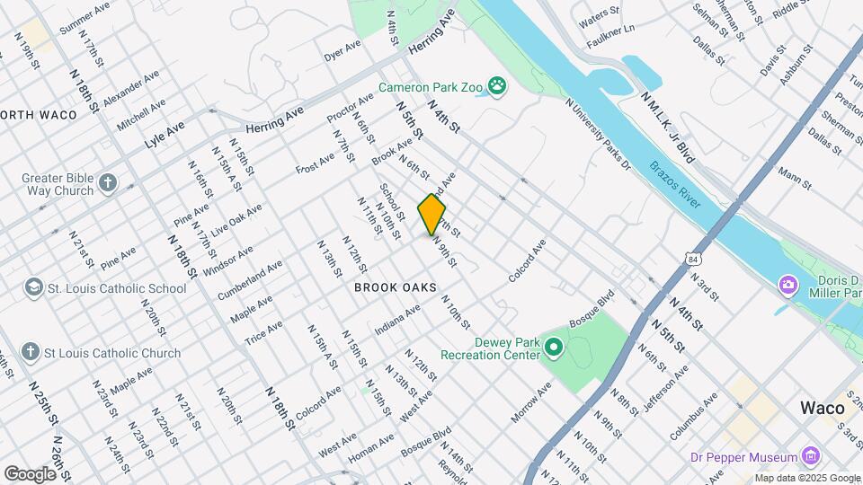 1606 N 9th St Map and Location Details