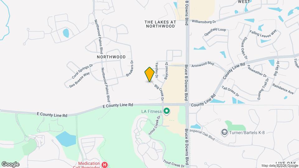 1147 Big Creek Drive Mapa y Detalles de la Ubicación