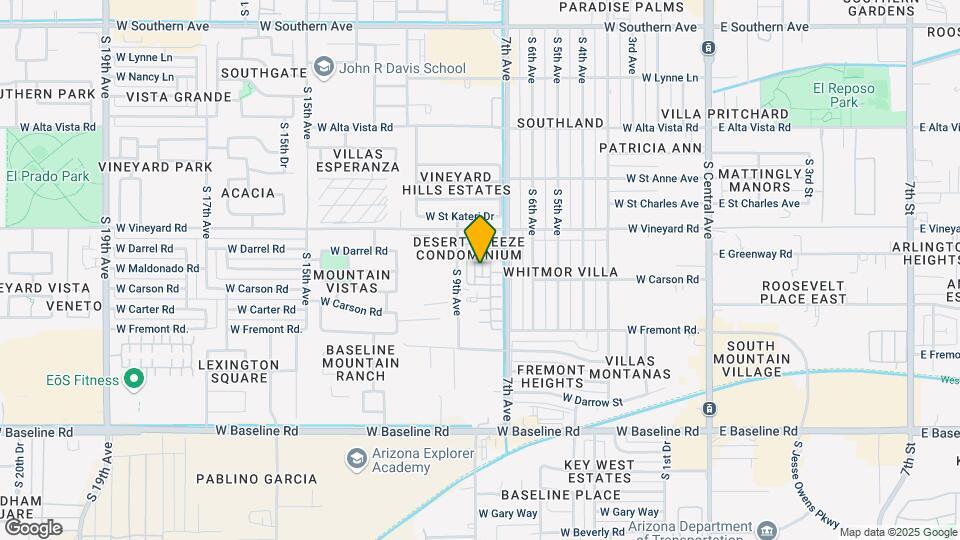 6915 S 8th Dr Map and Location Details