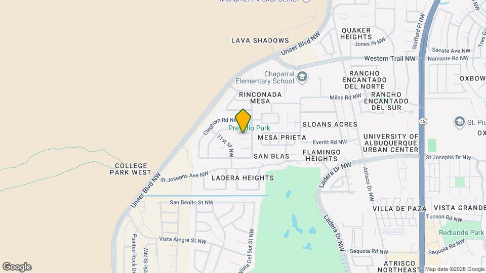 6801 Mayhill Ct NW Map and Location Details