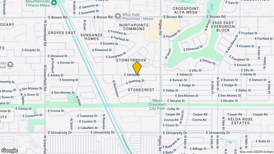 5031 E Adobe St Map and Location Details