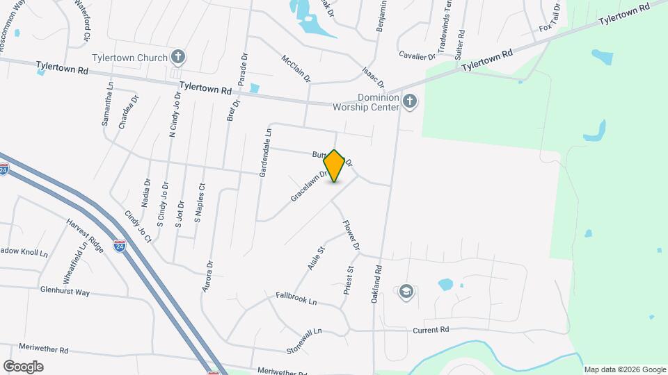 3736 Churchplace Ave Map and Location Details