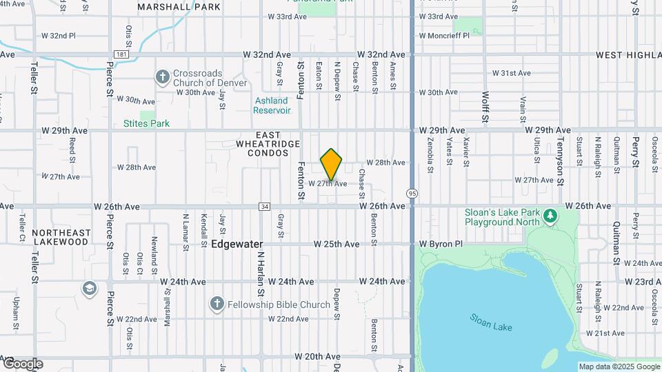 5630 W 27th Ave-Unit -5630 Map and Location Details