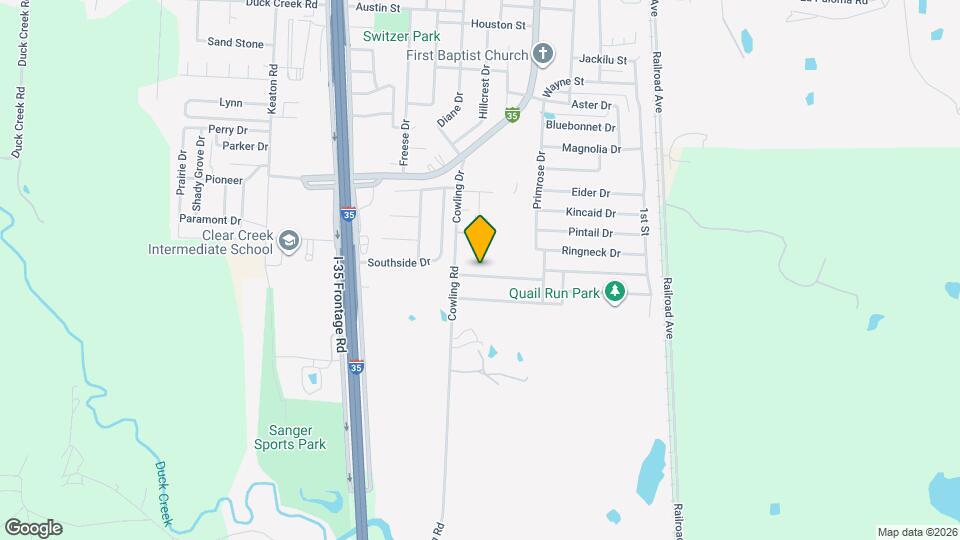 327 Quail Crossing Dr Map and Location Details