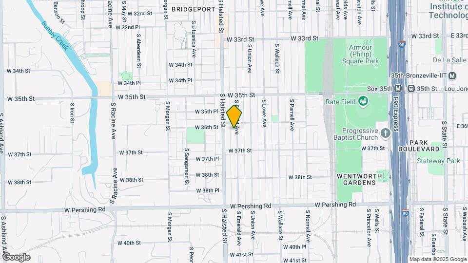 3618 S Emerald Ave Map and Location Details