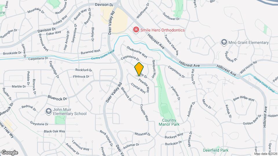 2433 Pearlite Way Map and Location Details