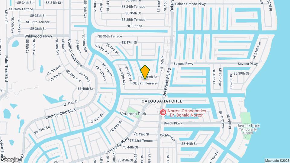 1311 SE 39th Terrace Map and Location Details