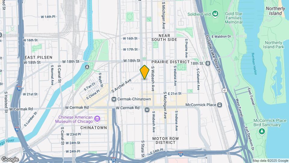 1909 S State St Map and Location Details
