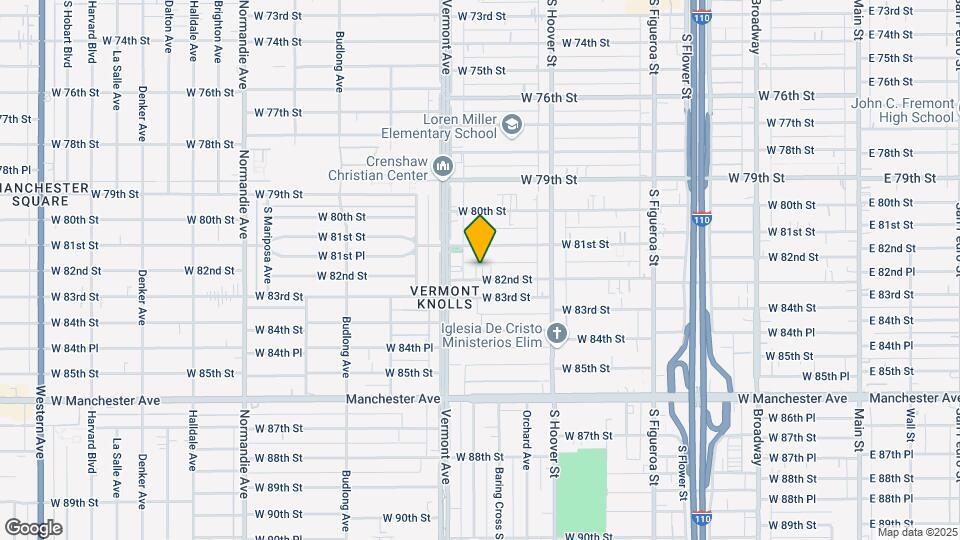 927 W 82nd St Mapa y Detalles de la Ubicación