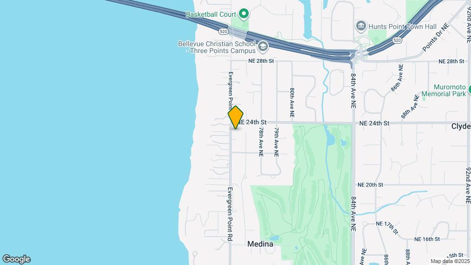 2240 Evergreen Point Rd Mapa y Detalles de la Ubicación