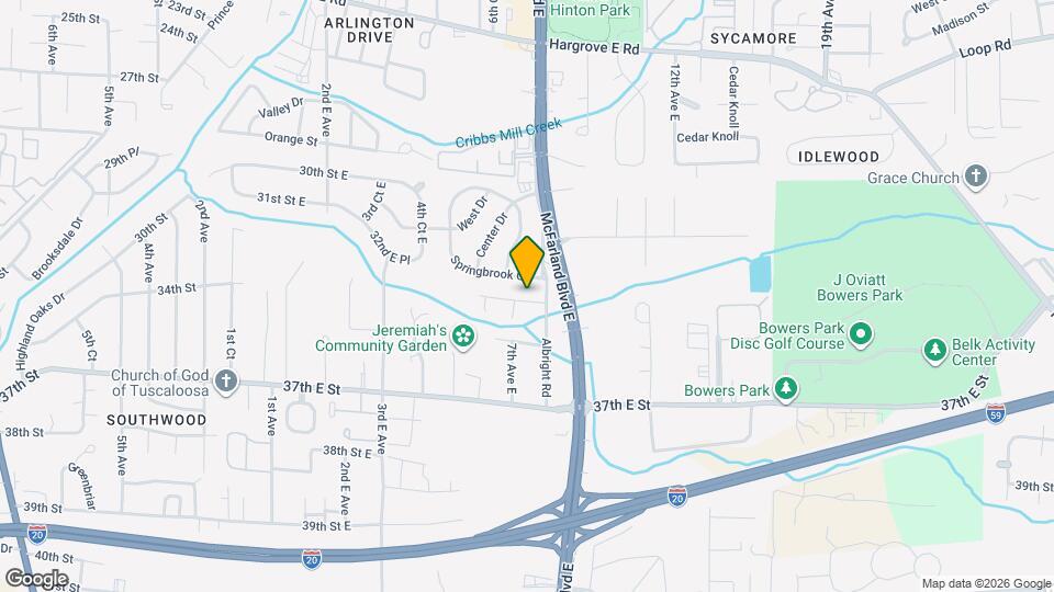 716 E 33rd St Map and Location Details