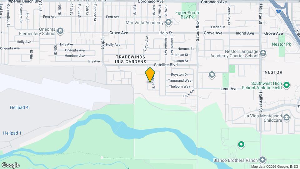 1631 Cochabamba St Map and Location Details