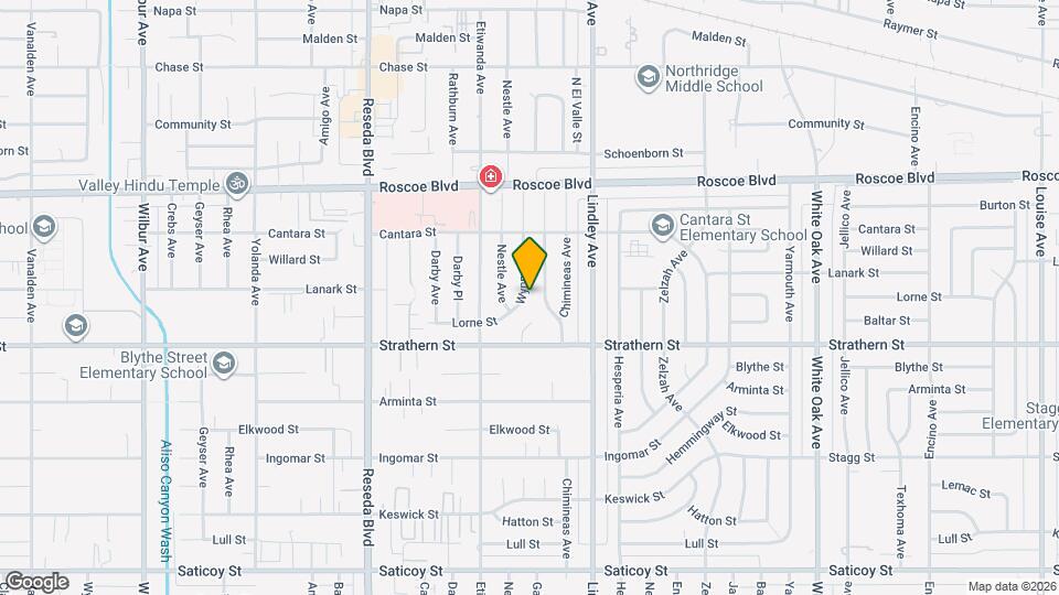 8062 Wynne Ave Map and Location Details