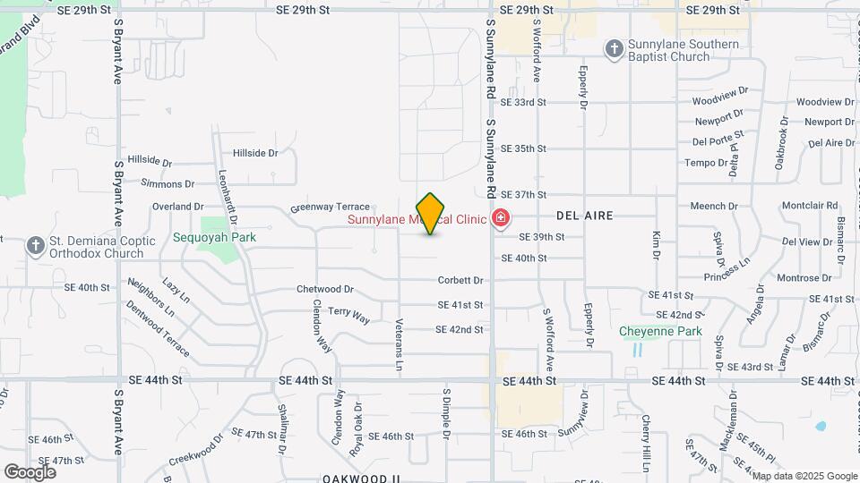 4124 Overland Dr Map and Location Details