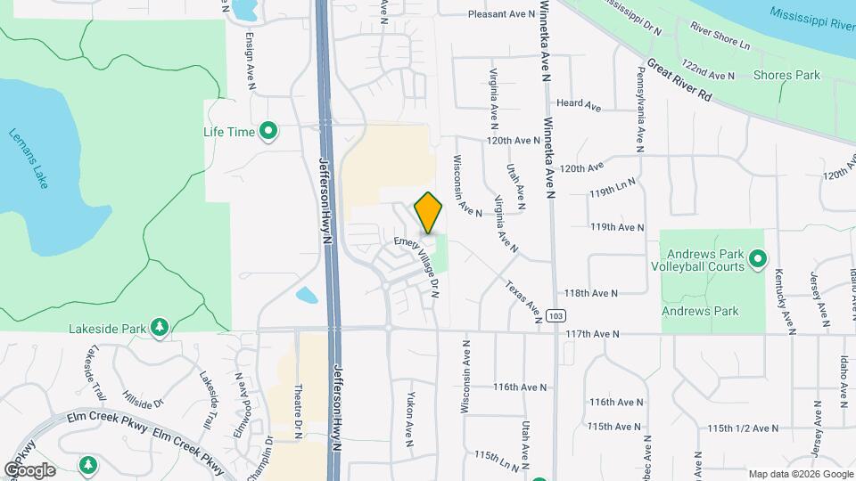 11816 Emery Village Dr N Map and Location Details