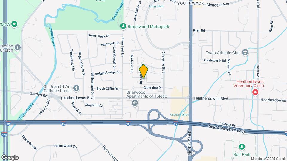 2363 Rockspring Rd Map and Location Details