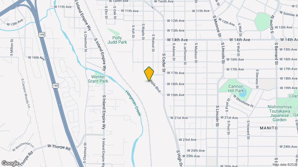 1714 S Maple Blvd Mapa y Detalles de la Ubicación