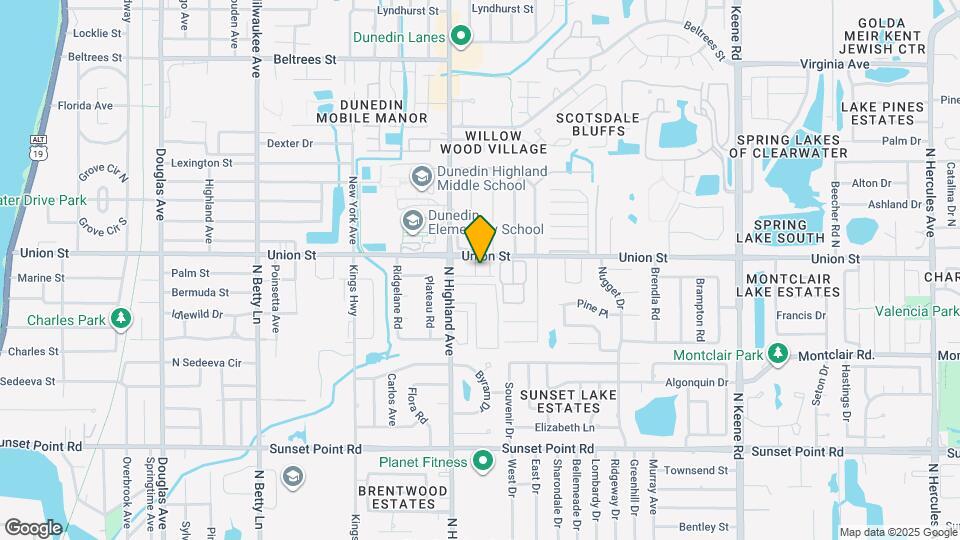 Highland Park Map and Location Details