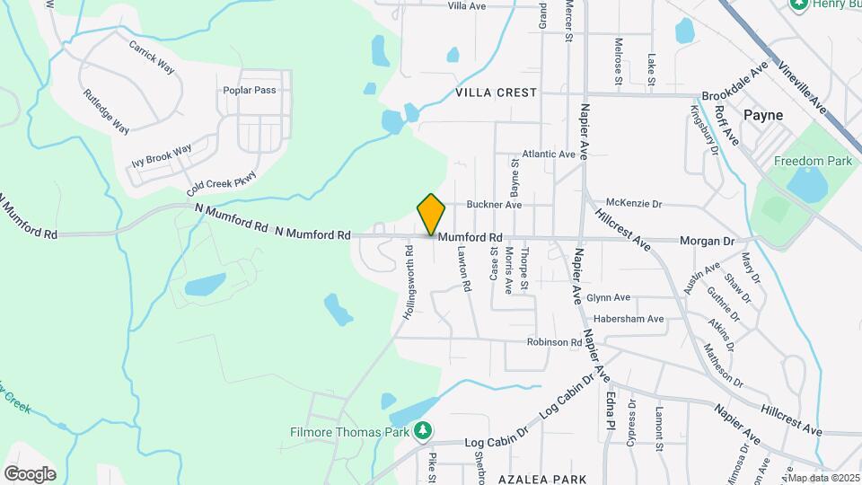 3580 Fair St Map and Location Details