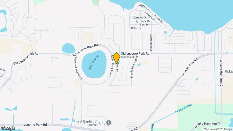 836 Cambridge Dr Mapa y Detalles de la Ubicación