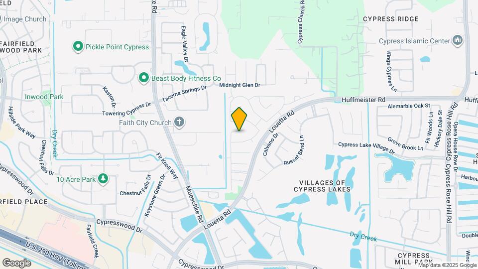 19119 Arcadia Cove Ct Map and Location Details