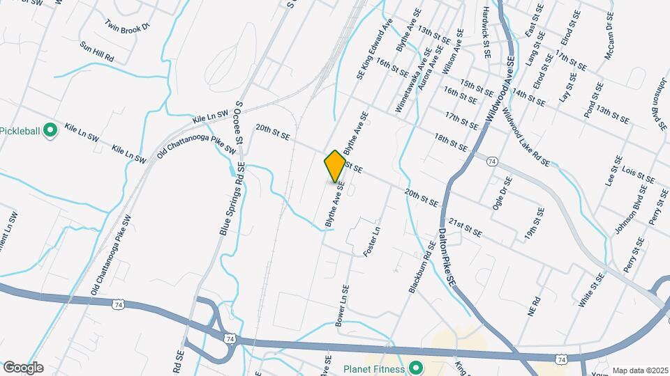 2016 Blythe Ave SE Map and Location Details