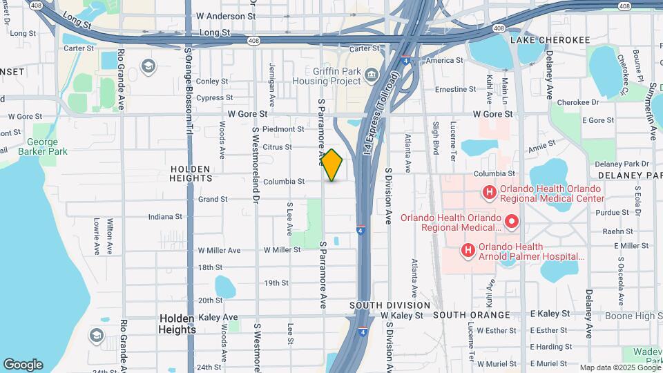 636 Columbia St Map and Location Details