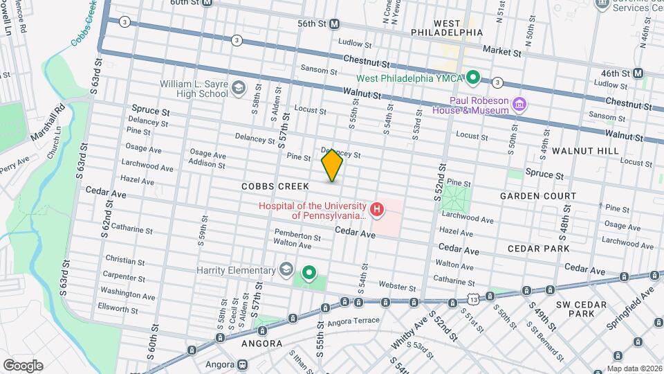 5520 Addison St Map and Location Details