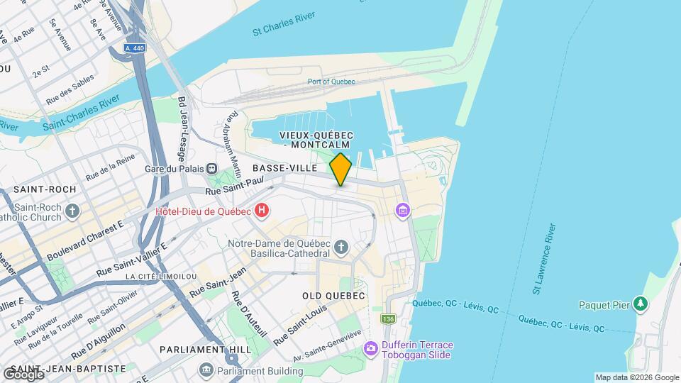 151 Rue St-Paul Map and Location Details