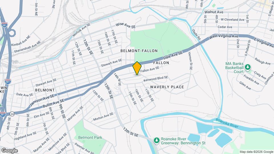 1455 Greenbrier Ave SE Mapa y Detalles de la Ubicación
