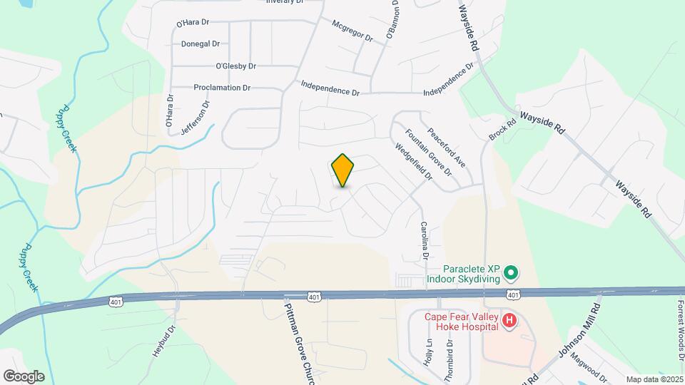 127 Ledford Ave Map and Location Details