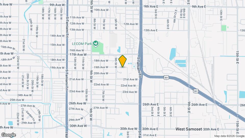 1909 5th St W Map and Location Details
