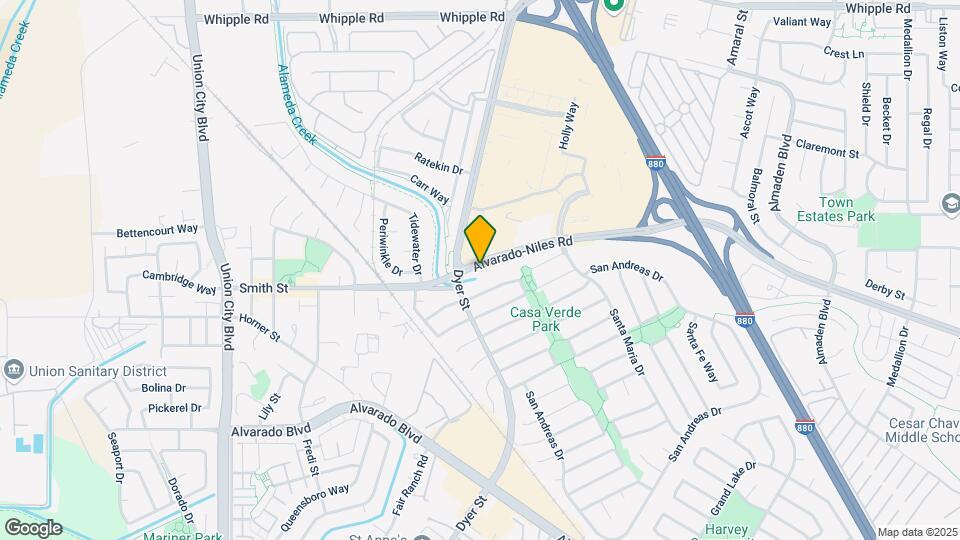 31117 Alvarado-Niles Rd Mapa y Detalles de la Ubicación