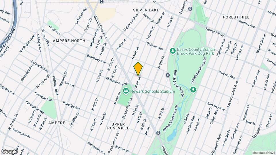 604 N 8th St Mapa y Detalles de la Ubicación