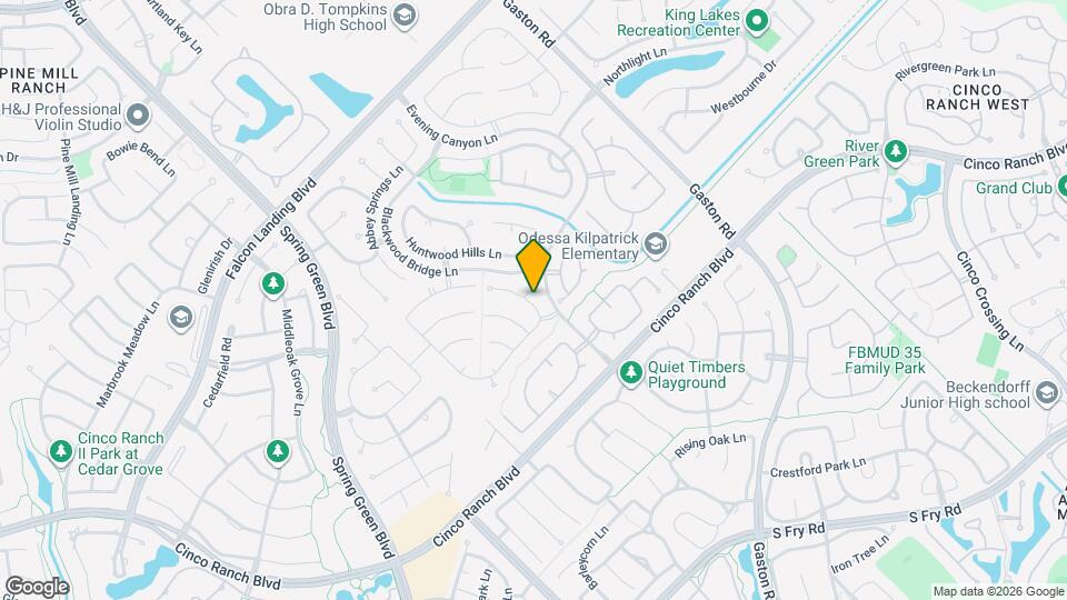 26515 Autumn Orchard Ct Map and Location Details