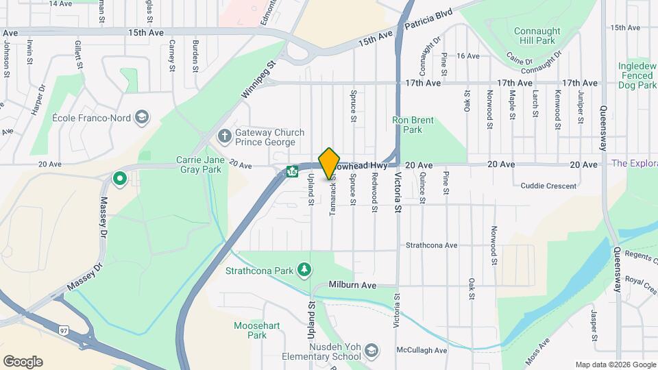 2041 Tamarack St Map and Location Details