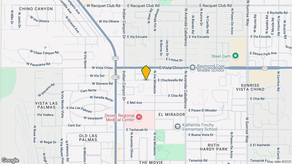 463 E Chuckwalla Rd Mapa y Detalles de la Ubicación