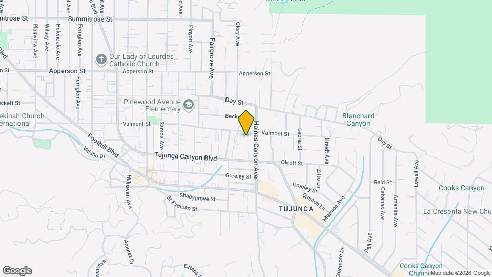 6820 Valmont St, Unit 1 Map and Location Details