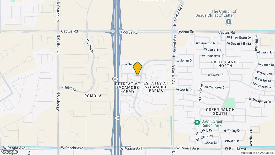 16549 W Sierra St Map and Location Details
