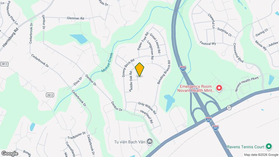 8739 Balsam Bay Rd Map and Location Details