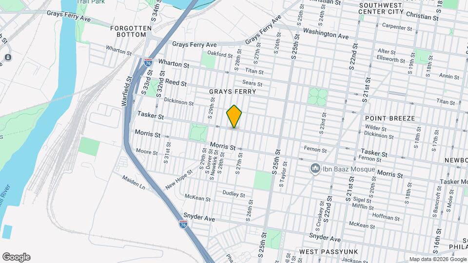 1605 S Marston St Map and Location Details