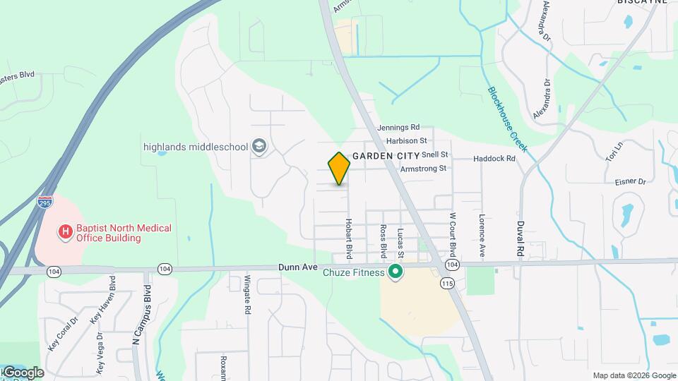 11442 Hobart Blvd Map and Location Details