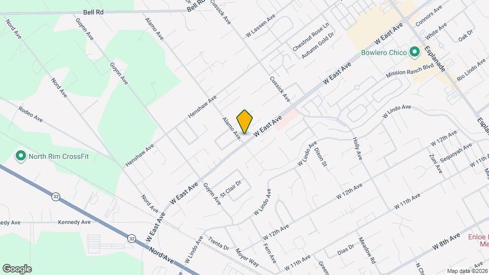 2520-2524 Alamo Ave. Map and Location Details