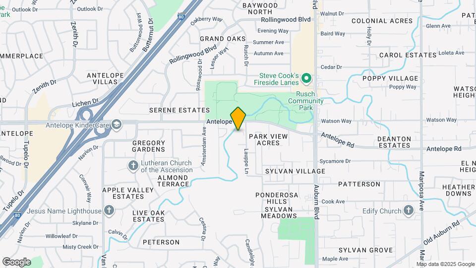 7733 Lauppe Ln Map and Location Details