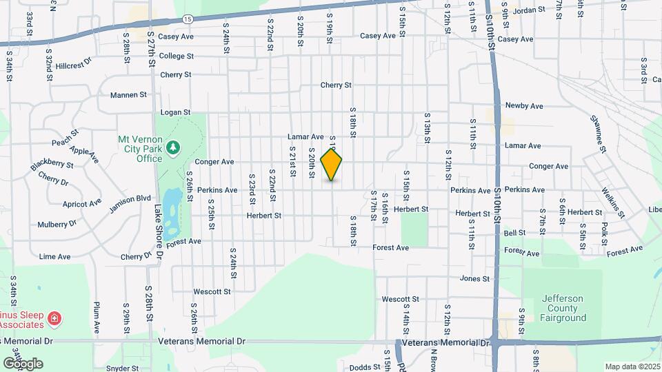 19th Street Apartments Map and Location Details