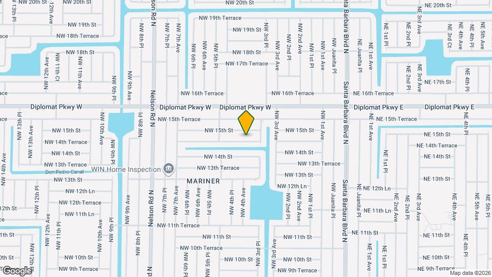 329 NW 14th Terrace Map and Location Details